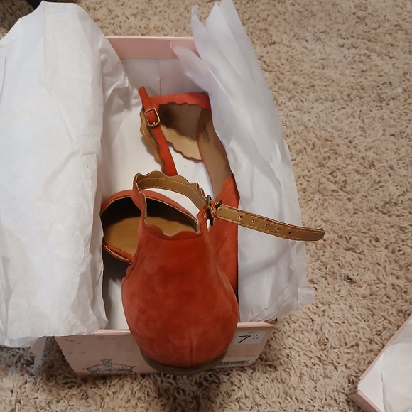 Crown Vintage Suede Flats - Picture 2 of 5